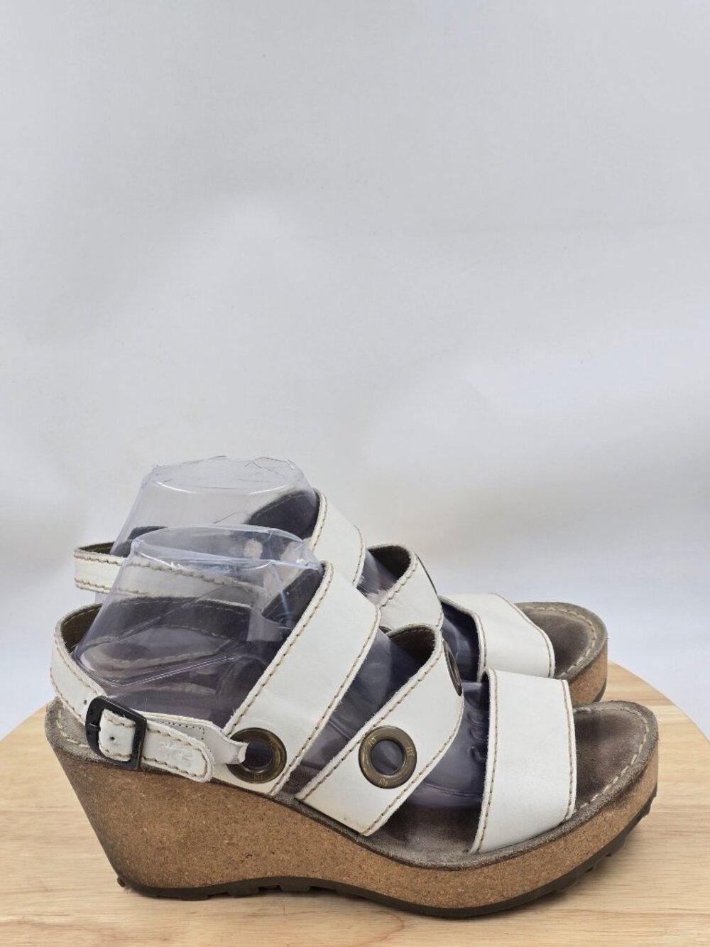 Fly London Glam Wedge Sandals Womens sz Eu 41 U.S sz 10